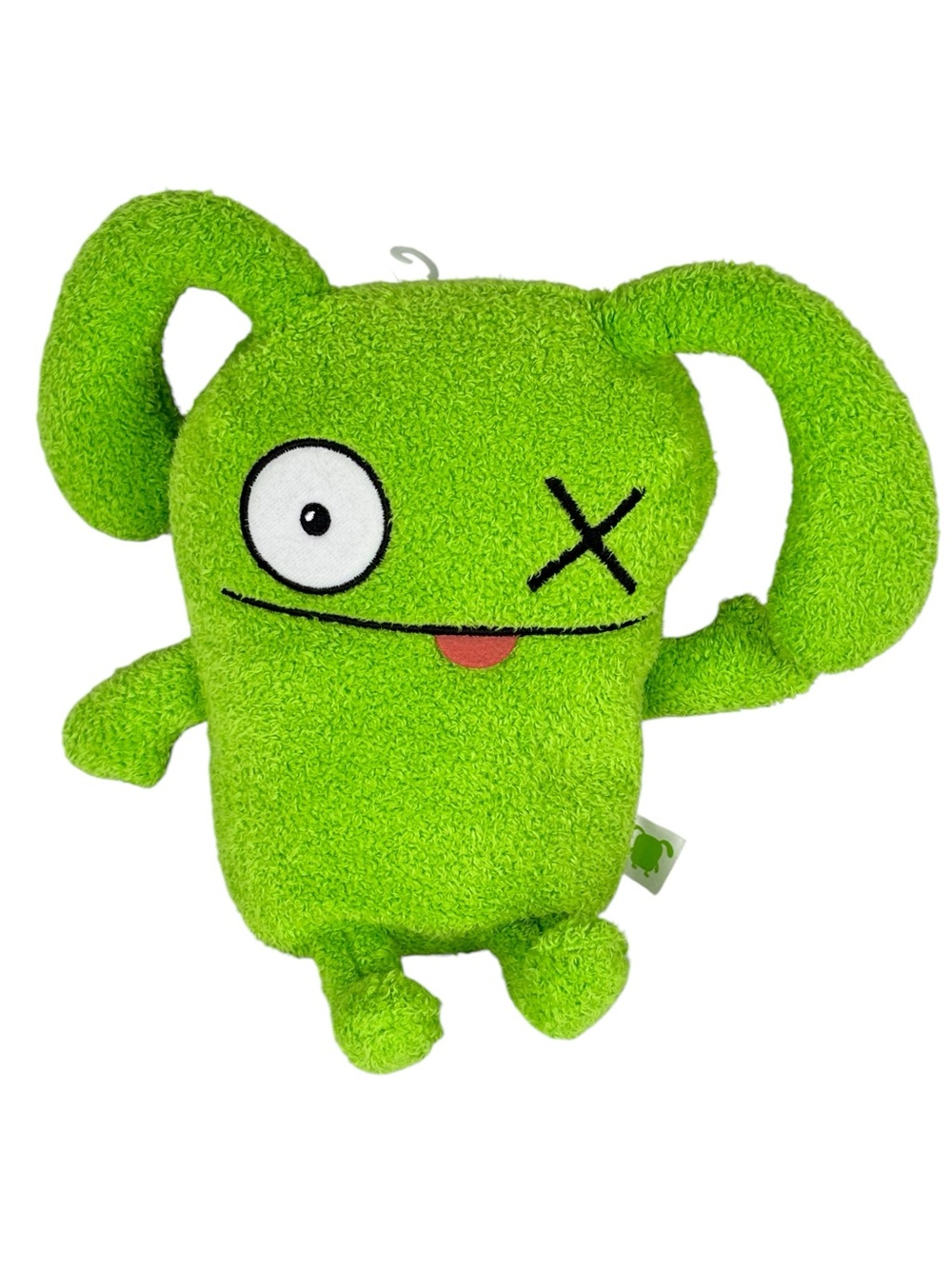 Ugly Dolls 2019 9” Green OX with One White & One Embroidered X Eye Plush